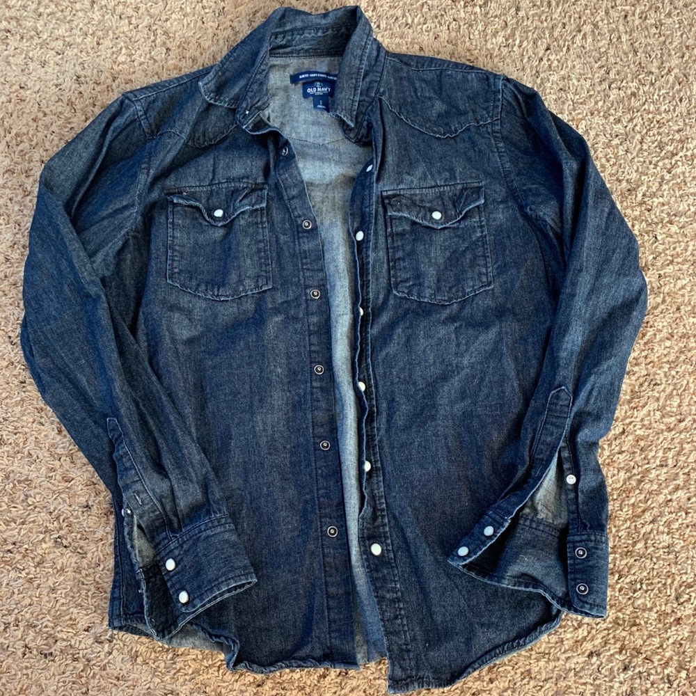 Men’s jean shirt